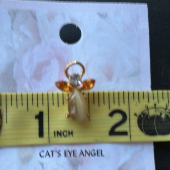 The Cat's Meow Cat's Eye Angel Pin - Picture 7 of 7
